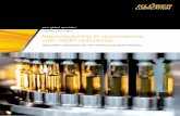 Detailed information Manufacturing in accordance with GMP ... · Speciality lubricants for the pharmaceutical industry Manufacturing in accordance with GMP standards. ... of the installation