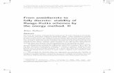 From semidiscrete to fully discrete: stability of Runge ... · From semidiscrete to fully discrete: stability of ... Kutta methods for suﬃciently small CFL condition, ... 1 From