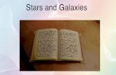 Stars and Galaxies - WordPress.com · Stars and Galaxies 1. Characteristics of ... •Over 3 billion stars can be seen through ... to form more massive nuclei ...