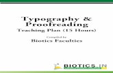 Typography & Proofreading - Typesetting Indiatypesettingindia.com/download.php?download=Typography and... · 4.2 International Copyediting Marking/Symbols 4.3 Bad Breaks 4.4 Workﬂow