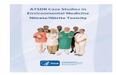 ATSDR Case Studies in Environmental medicine Nitrate ... · and other environmental medicine materials provides ... in a rural area for a routine well-baby checkup. ... ATSDR Case