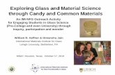 Exploring Glass and Material Science through Candy … significant dependence of index on sucrose/ corn syrup ratio. Candy Glass - Index vs Corn Syrup Content 1.510 1.515 1.520 1.525