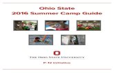 Ohio State 2016 Summer Camp Guide - Ohio State University · Ohio State 2016 Summer Camp Guide ... The Ohio State 2015 Summer Camp Guide will help you find the best type of residential