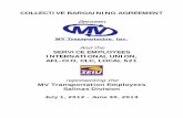 COLLECTIVE BARGAINING AGREEMENT - … BARGAINING AGREEMENT Between And the SERVICE EMPLOYEES INTERNATIONAL UNION, AFL-CIO, CLC, LOCAL 521 representing the MV Transportation Employees