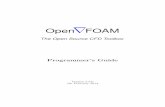 Open FOAM - Departamento de Matemática Aplicada II · Open∇FOAM The Open Source CFD Toolbox Programmer’s Guide Version2.3.0 5thFebruary2014. P-2 ... 3 Examples of the use of