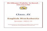 BRILLIANT PUBLIC SCHOOL, SITAMARHI Class VII – …brilliantpublicschool.com/files/documents/IV_English-Worksheets... · BPS English Worksheet Page 2 ... III. Rewrite the following