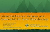 Integrating Science, Dialogue, and Stewardship for Forest ...partenariat.qc.ca/wp-content/uploads/2016/10/presentation_mccord... · Integrating Science, Dialogue, and Stewardship