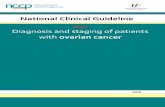 DRAFT Diagnosis and staging of patients with ovarian cancer · ovarian cancer and adults with newly diagnosed ovarian cancer. ... 2.1 Summary of recommendations ... point and RMI