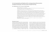 A Computational Method for Integrating Parametric …papers.cumincad.org/data/works/att/ecaade2013_203.content.pdfA Computational Method for Integrating Parametric ... form-finding