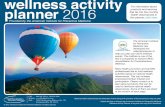 wellness activity planner 2016 - FASNY activity planner 2016 Provided by the American Institute for Preventive Medicine Call: 800.345.2476 • 248.539.1800 Website: