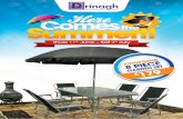Summer!! Comes - Drinagh the Thurs . 11. th. June – Sat 4. th . July. KINGFISHER 8 PIECE GARDEN SET. € 179. Summer!!