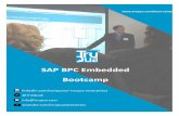 SAP BPC Embedded Bootcamp - TruQua€¦ ·  · 2018-05-30Embedded NetWeaver version as well as the SAP BPC 10.1 optimized for S/4HANA version. Training Schedule Day 1 –Analysis