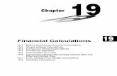 Financial Calculations 19 - CASIOsupport.casio.com/en/manual/004/fx_plus_chapter19_EN.pdf · Chapter Financial Calculations 19 19-1 Before Performing Financial Calculations 19-2 Simple