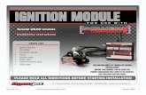 Suzuki GSXR modelsstatic-content.motosport.com/product/DynoJet/eng6-78.pdfPart #6-78 Suzuki GSXR - 1 PARTS LIST 1 Ignition Module 1 CD-ROM 1 Installation Guide 2 Velcro 1 Alcohol swab