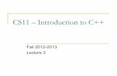 CS11 – Introduction to C++users.cms.caltech.edu/~donnie/cs11/cpp/lectures/cs11-cpp-lec3.pdf · Performs various text-processing operations on ... (Just like the copy-constructor