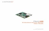 Micro125 Embedded Device Server User Guide - Lantronix · Pack Control _____ 52 DisConnTime (Inactivity Timeout ... Micro125 Embedded Device Server User Guide 8 ... MO22AA0M3-01R
