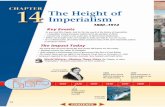The Height of Imperialism - Springer Classes The Height of...426 The Height of Imperialism 1800–1914 Key Events As you read this chapter, look for the key events in the history of