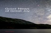 Good News of Great Joy - Desiring Godcdn.desiringgod.org/.../books/good-news-of-great-joy.pdfi Good News of Great Joy Daily Readings for Advent PREFACE Advent is for adoring Jesus.