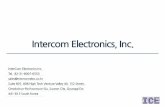 Intercom Electronics, Inc. - ICE · InterCom Electronics Inc. ... System Integration business ... – Ulsan-I Class Surveillance Radar