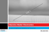 Training - Reed Switch Technology - Standex Electronics · The chart shows a conversion between AT ... position and movement as well as magnetic strength and switch sensitivity which
