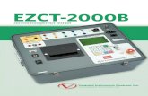 EZCT-2000B - Vanguard Instruments Company, Inc. transformer test set The EZCT-2000B is Vanguard’s third-generation microprocessor-based current trans-former test set. Designed speciﬁ