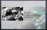 Utilization of Waste Streams for High Performance Cements · 15 years and more than $20M expended towards ... - NaOH reacts with aggregates to cause ACR - Ca(OH) ... ASR C 1567 .