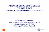 ADDRESSING EMF ISSUES TO ACHIEVE SMART SUSTAINABLE CITIES … · ADDRESSING EMF ISSUES TO ACHIEVE SMART SUSTAINABLE CITIES ... ICT and climate change ... Vertical Radiation Pattern