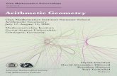 Arithmetic Geometry - The Clay Mathematics Institute · American Mathematical Society Clay Mathematics Institute Clay Mathematics Proceedings Volume 8 Arithmetic Geometry Clay Mathematics