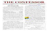 THE CONFESSOR Confessor - September 2017.pdf · THE CONFESSOR A Publication of St ... the bingo games may be brought to the Parish Center. ... but how about wisdom and grace?