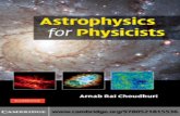 This page intentionally left blank - Páginas de materiasmaterias.df.uba.ar/astrofa2013c1/files/2012/07/choudhuri_2010.pdf · Astrophysics for Physicists Designed for teaching astrophysics