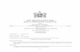 THE NEWFOUNDLAND AND LABRADOR GAZETTE - … ·  · 2015-11-13the newfoundland and labrador gazette part i published by authority ... certificate of divorce form ... 104/98, 97/00,
