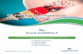 Do YOU have the right tools for accurate dosing?€¦ ·  · 2016-12-29Do YOU have the right tools for accurate dosing? FLUX-COMPACT ... PF-Flux-Compact- 20160422-EN Working principle