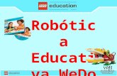 Diapositiva 1 - ALICIA ALBERCA BLOG | Compartiendo …… · PPT file · Web view · 2011-06-06El kit de Robótica WeDo ha sido diseñado para el nivel de educación primaria, para