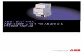 ABB i-bus KNX Application Unit Time ABZ/S 2.1 Product … · General ABZ/S 2.1 | 2CDC 509 033 D0202 7 ABB i-bus KNX 1.1 Product and functional description The Application Unit Time