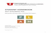 STUDENT HANDBOOK - plan.cap.utah.eduplan.cap.utah.edu/wp-content/uploads/sites/4/2017/09/MPPD-Handbo… · STUDENT HANDBOOK 2017-18 ... usually having completed an accredited master