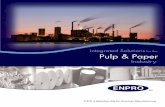 Integrated Solutions for the Pulp & Paper - Enpro Inc · Integrated Solutions for the ... Storage tank pressure and vacuum breather vents ... Ammonia tanks Acid tanks Coating tanks