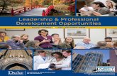 Leadership & Professional Development Opportunities · Leadership & Professional Development Opportunities Course Catalog July - December 2018 Accredited by the International Association