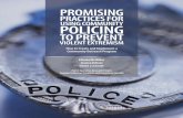PROMISING PRACTICES FOR USING COMMUNITY POLICING · 2016-06-20 · PROMISING PRACTICES FOR USING COMMUNITY POLICING TO PREVENT ... PowerPoint presentations used in trainings, ...