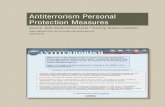 Antiterrorism Personal Protection Measures OneSource/Media...ANTiTERRORiSM PERSONAL PROTECTiON MEASURES 3 AT FUNDAMENTALS Anticipate Anticipating threats, risks, and vulnerabilities