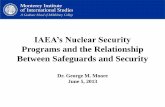 IAEA’s Nuclear Security - WordPress.com · IAEA’s Nuclear Security ... 3 Fixed industrial gauges (e.g.: level, dredger, conveyor gauges) Well logging 10>A/D>1 4 Brachytherapy