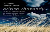 Su Zhen SiMon LeppeR british rhapsody - Stone Records · Music for viola and piano by Bowen, ... Richardson & Samuel Su Zhen SiMon LeppeR british rhapsody. Music for viola and piano