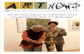 4th All India Digital Art Exhibition 2014 Inaugurated by … News March, 2014.pdfHEAD T A L E Exhibition of drawings by Soumen Bhowmick was held at Triveni Art Gallery, Triveni Kala