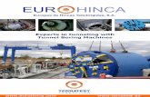 Experts in tunneling with Tunnel Boring Machines · Experts in tunneling with Tunnel Boring Machines ... TUNNEL LINING Precast concrete elements that are ... building a complete ring