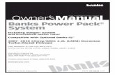 Banks Power Pack Systemassets.bankspower.com/manuals/628/96818.pdf · of your Banks Power Pack System, please call our Technical Service Hotline at ... Banks Ram-Air General Assembly