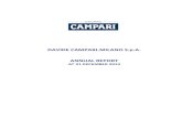 DAVIDE CAMPARI-MILANO S.p.A. ANNUAL REPORTipdf.annualreporting.it/CampariFin14_en/document.pdf · EBITDA before non -recurring items 337.5 339.1 -0.5% 3.3% EBITDA 294 ... distilleries