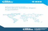 IEEE Communications Society Publications Contents Digest ... · Publications Contents Digest ... Communications in Dense 5G Networks ... Time-Dependent Energy and Resource Management