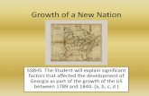 Growth of a New Nation - TypePadhightowertrail.typepad.com/files/growth-of-a-new-nation.pdf · Georgia as part of the growth of the US between 1789 and 1840. ... profit •Bribed