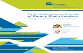 The World’s Most Important Gathering of Supply Chain … · 2013-05-30 · Reimagine Supply Chain: Fast, Forward, ... • Chemicals and other Process Manufacturers • High-Tech