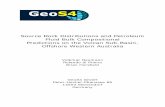 Source Rock Distributions and Petroleum Fluid Bulk ... · Source Rock Distributions and Petroleum Fluid Bulk Compositional Predictions on the ... Table 1 Formation names and PetroMod™