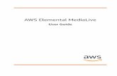 AWS Elemental MediaLive - docs.aws.amazon.com · In this case, the frame rate portion of the pricing calculation will use the rate ... Open  and choose Create an AWS Account. 2.